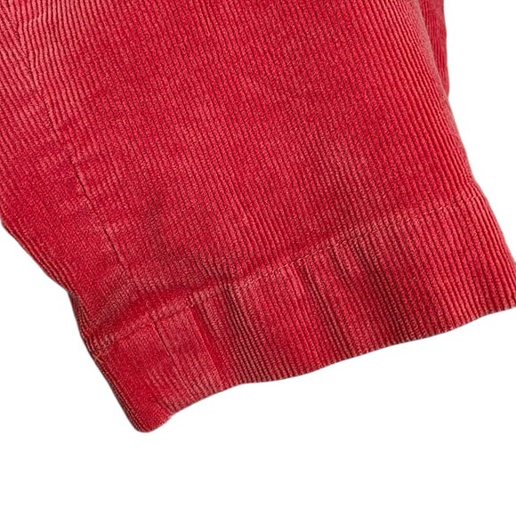 Marni x Uniqlo Pleated Front Corduroy Pants, High Rise, Orange, Size Small - Picture 10 of 12